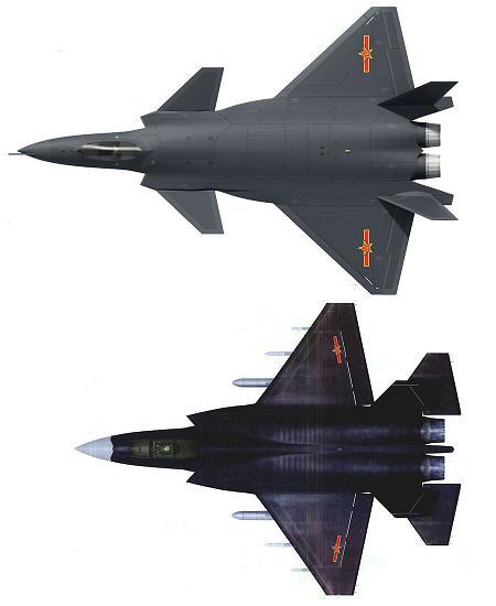 J-31 có kích thước nhỏ hơn so với J-20 và thiết kế phù hợp để trở thành tiêm kích hạm