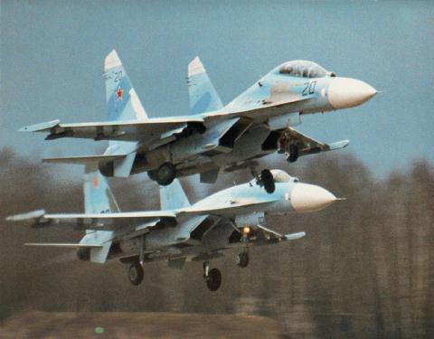 Máy bay Su-27 của Nga