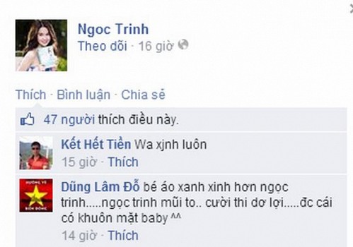 Ngoc Trinh, Ngoc Trinh bi che kem xinh, Linh Chi, Ngoc Trinh khoe tui hang hieu