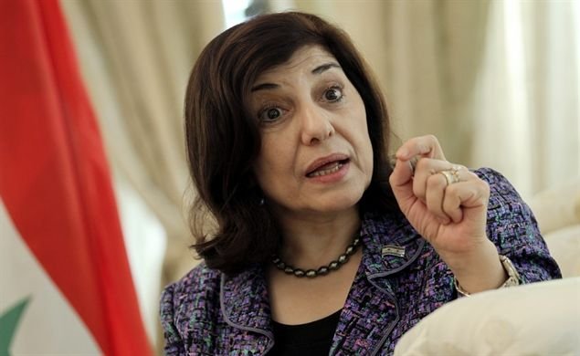 Bà Bouthaina Shaaban - Ảnh: Reuters