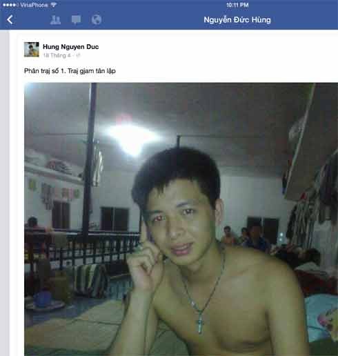 Phạm nhân dễ dàng đăng ảnh tự sướng trong tù lên Facebook