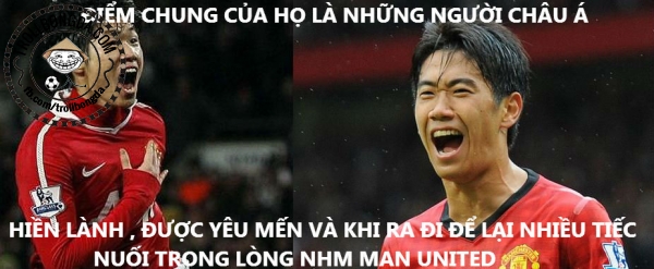 Kawaga và Park Ji Sung giống nhau