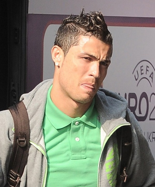 Cristiano Ronaldo Hairstyle 2012
