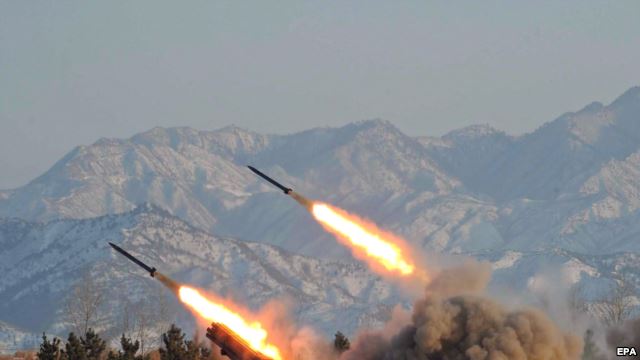 Những vụ thử tên lửa hạt nhân của Triều Tiên đã phá vỡ thỏa thuận của đàm phán sáu bên Ảnh: EPA