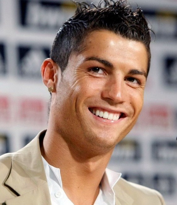 Cristiano Ronaldo Short Hairstyle 2012