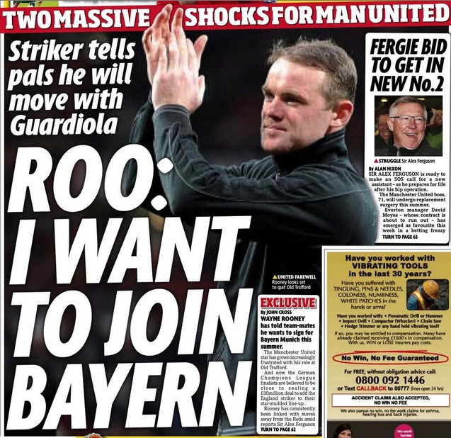 Sau khi được báo chí Anh cưng chiều, giờ Rooney lại bị ghét... như hủi