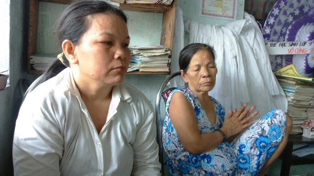 chị Nguyễn Thị Sang (mẹ bé My) vẫn hoang mang, đau buồn trước sự ra đi của đứa con gái ngoan
