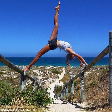 She was diagnosed in 2011 and took up yoga to help her recover and stay fit. Instagram was a way to find out more about her interest in the exercise program