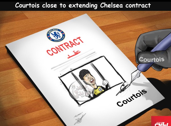 Courtois ký bản án dành cho Petr Cech. Sự xuất hiện của thủ thành người Bỉ sẽ khiến Cech khó lòng cạnh tranh vị trí người gác đền số 1 tại Chelsea.