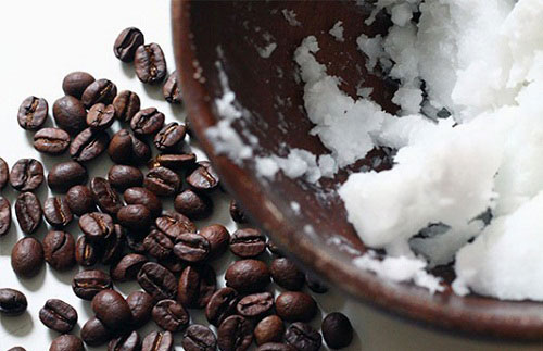 Dưỡng da trắng sáng tự nhiên cực hiệu quả bằng dầu dừa và cà phê 1