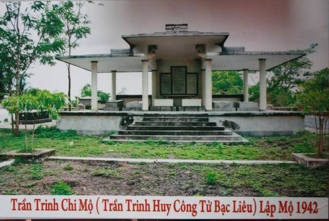 Khu mộ của dòng họ Trần Trinh (Ảnh: do ông Đức cung cấp)