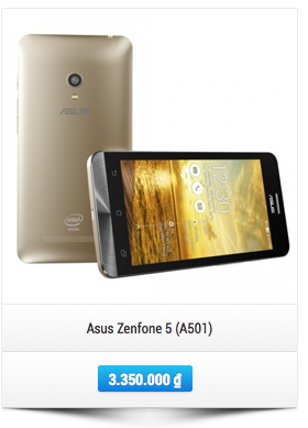 Asus Zenfone hàng xách tay bị đội giá cao hơn tới 20% so với niêm yết