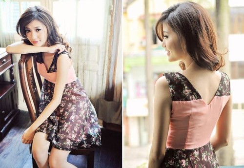 Linh Sunny là cái tên khá nổi trong giới hot girl Hà Nội.