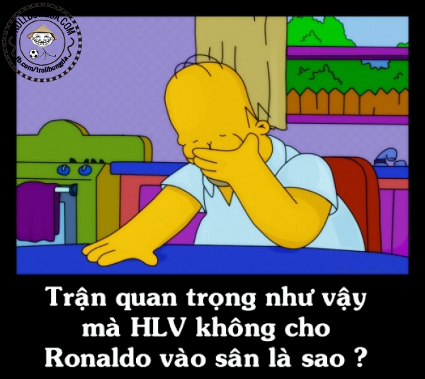 CR7 mất hình trên sân