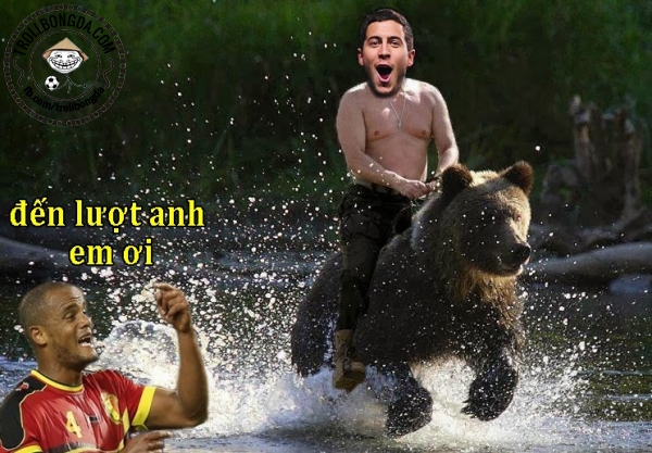 Hazard thuần phục được Gấu Nga