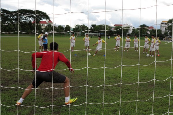 U21 Việt Nam đã tập sút penalty vào hôm qua