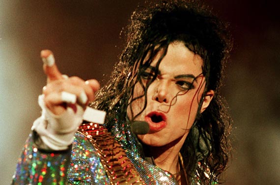Michael Jackson thời hoàng kim.