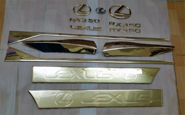 mạ-vàng, Lexus, logo, kỹ-sư, xe-hạng-sang, xế-sang