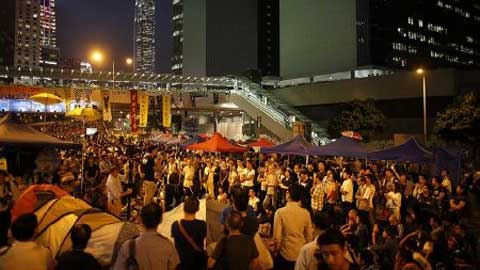 Hong Kong, biểu tình