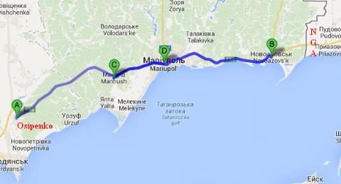 Mariupol chính là chướng ngại vật cuối cùng ở duyên hải Azov, phía đông nam Ukraine