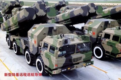 Trung Quốc hiện đang sở hữu số lượng lớn các tên lửa hành trình