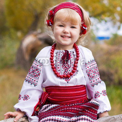 Em bé xinh đẹp người Ukraine