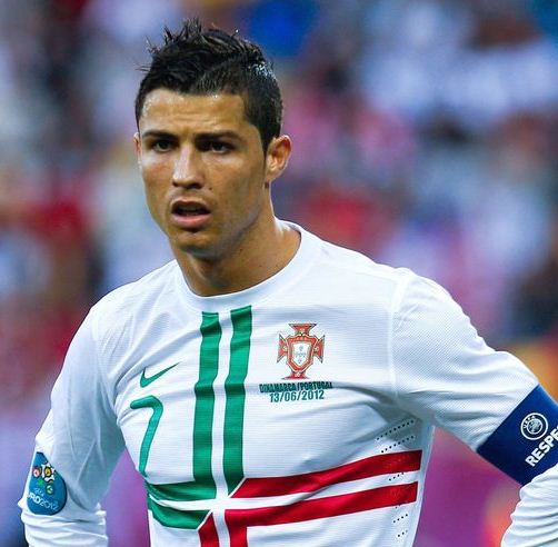 Cristiano Ronaldo 2012 Hairstyle Portugal National Team