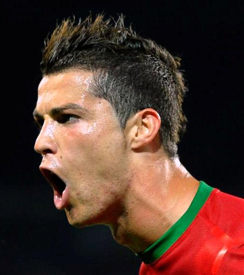 Cristiano Ronaldo Euro 2012 Hairstyle