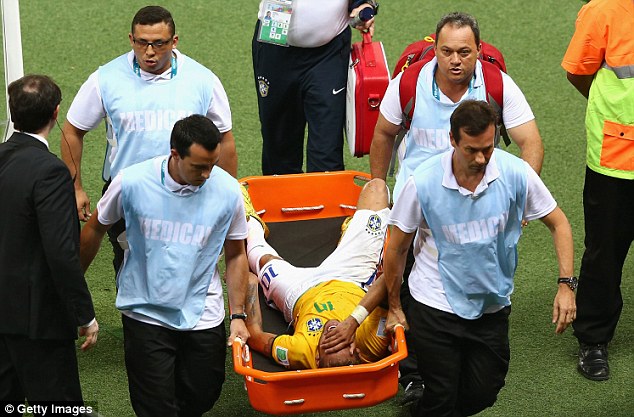 Neymar chấn thương