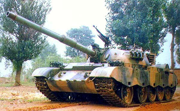 Type-69-III với pháo 105mm L7 của Anh 