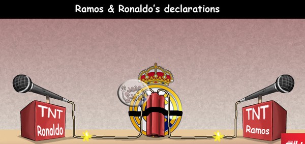 Real sẽ rơi vào hỗn loạn nếu như Ramos và Ronaldo công kích lẫn nhau