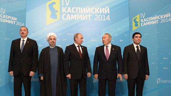 Lãnh đạo các nước tại Hội nghị thượng đỉnh Caspi lần thứ IV