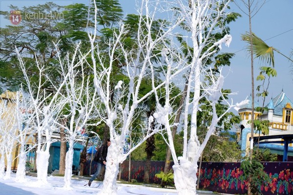 Con đường tuyết và công viên trắng tại Lễ hội Noel lớn nhất Việt Nam 5