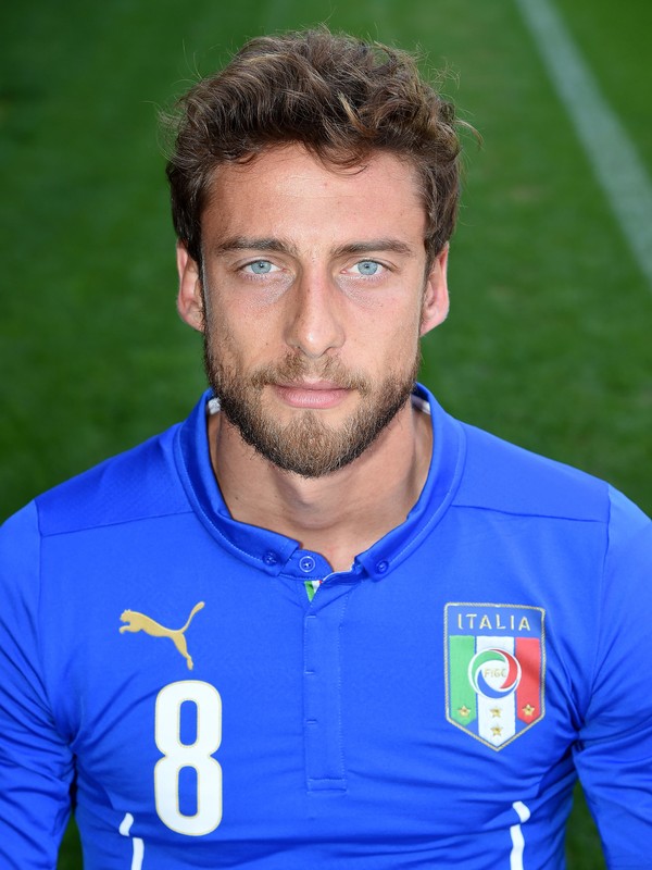 Marchisio đẹp trai như một vị thần Hy Lạp và bộ râu càng tôn lên nét nam tính của anh.
