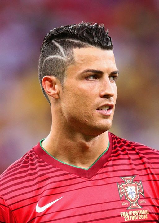 Cristiano Ronaldo Hairstyle World Cup 2014