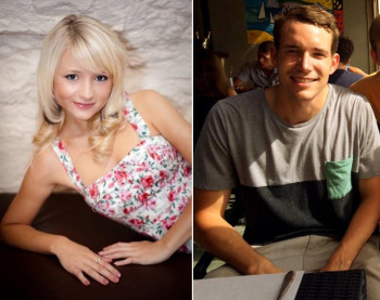 Hannah Witheridge (trái) và David Miller, hai nạn nhân bị sát hại tại Thái Lan. Ảnh: Getty.