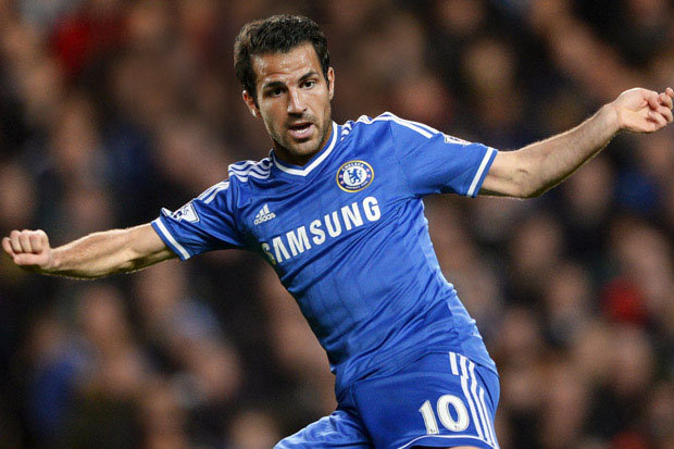 Fabregas hòa nhập rất nhanh với màu áo xanh của Chelsea