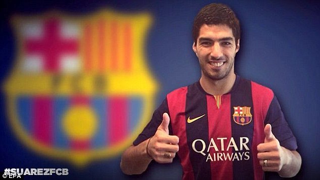 Barca chi 75 triệu bảng cho Suarez