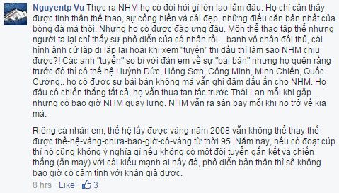 Trái tim CĐV luôn có chỗ cho các ĐT, miễn là họ chiến đấu hết mình vì màu cờ sắc áo.