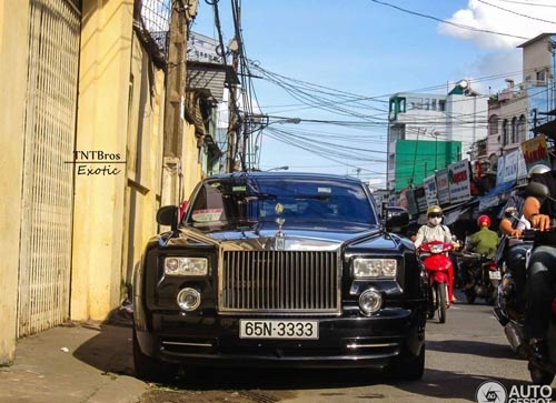 xe-tiền-tỷ, xe-sang, siêu-xe, biển-tứ-quý, đại-gia, Rolls-Royce, Phantom