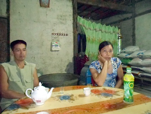Bố mẹ Triệu Thị Hà trong ngôi nhà tềnh toàng tại Cao Bằng