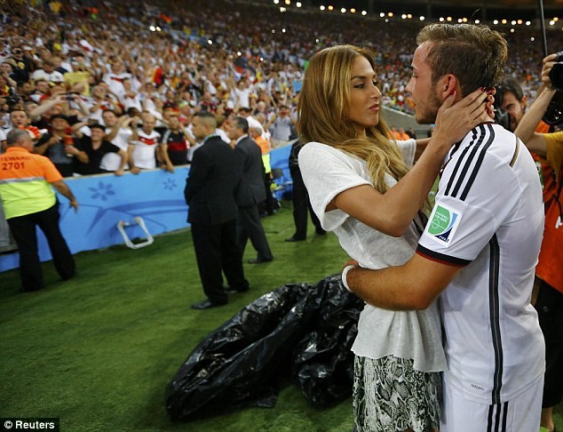 Winner: Super Mario Gotze won the World Cup for Germany with an extra-time goal