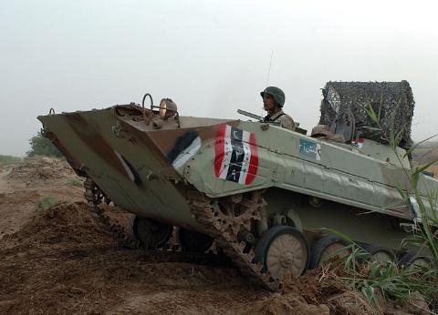 Xe chiến đấu bộ binh BMP-1 của lục quân Iraq