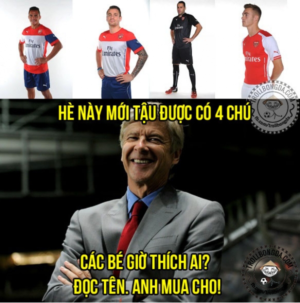 Wenger năm nay khác rồi