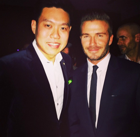 Beckham lịch lãm bên người đẹp tại Malaysia 7