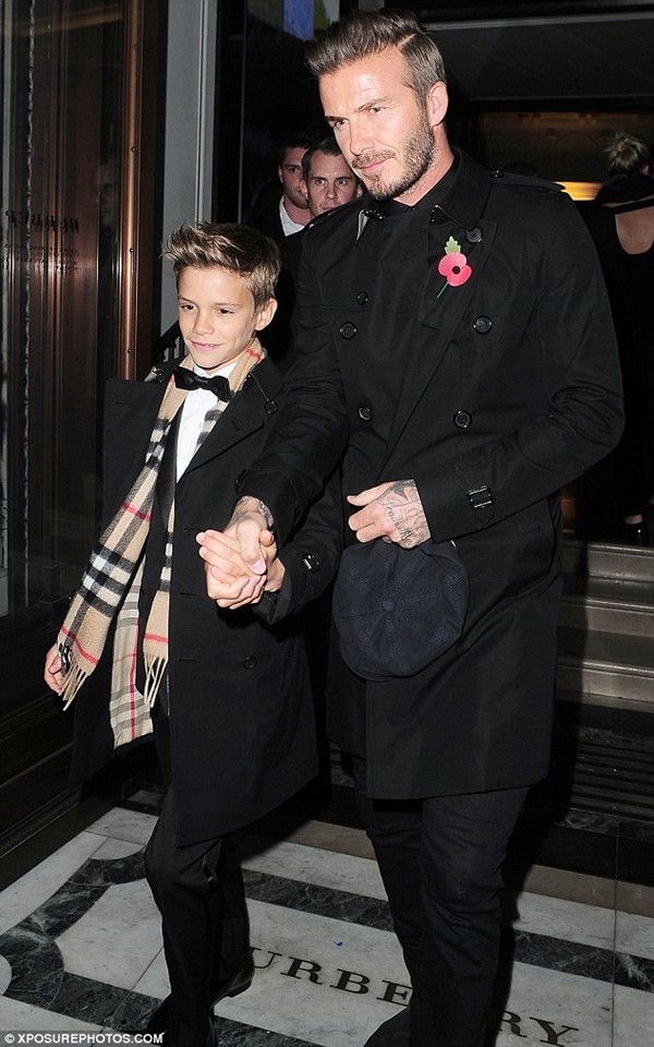 Con trai Beckham trở thành ngôi sao của nhãn hiệu thời trang nổi tiếng 7