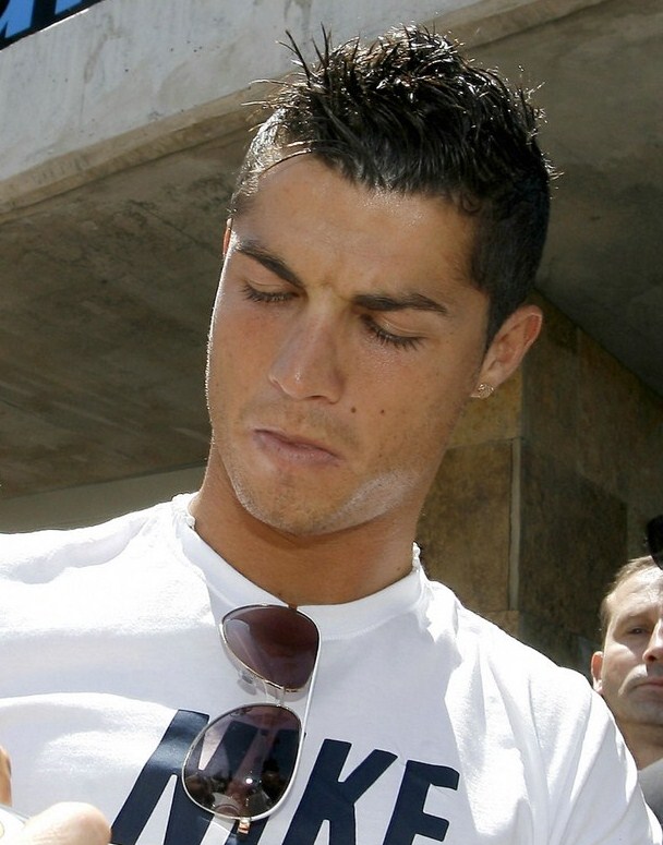 Cristiano Ronaldo 2009 Hairstyle Real Madrid