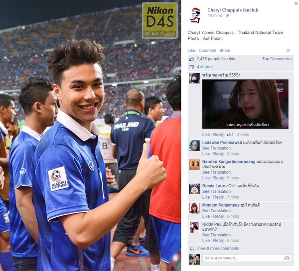 Hoàng tử lai của bóng đá Thái gây sốt vì quá đẹp trai 7