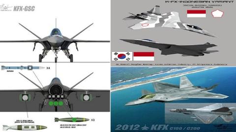 Mô hình máy bay chiến đấu thế hệ thứ 5 KF-X của Hàn Quốc