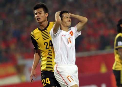 Vũ Phong thất vọng sau khi thua Malaysia